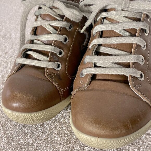 Vintage Grisport Active Brown Leather Sneakers 38 - Picture 3 of 15